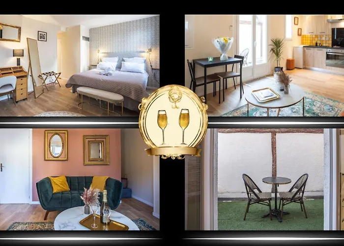 Champagne En Terrasse - Elegant Et Discret Apartment Troyes